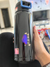 迪士尼兒童帶吸管直飲雙飲保溫杯防漏漫威316食品級(jí)不銹鋼男女小學(xué)生 一蓋雙飲-鋼鐵俠黑色520ml 曬單實(shí)拍圖