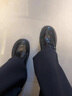 皓頓（HAUT TON）潮牌頭層牛皮黑色休閑皮鞋真皮商務(wù)正裝鞋厚底增高男鞋結(jié)婚新郎鞋 黑色 39 適合運(yùn)動(dòng)鞋40碼 曬單實(shí)拍圖