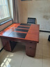 辦公桌辦公室主管桌員工桌經(jīng)理桌老板桌油漆電腦桌 紅色加厚辦公桌（中間帶鎖抽屜） 1.2*0.6m(京東發(fā)貨） 曬單實(shí)拍圖