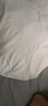 羅蒙（ROMON）夏季男士冰絲針織T恤薄款圓領修身短袖毛T拼色緊身半袖潮流衫 白色 L [建議115-125斤] 曬單實拍圖