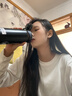 UZSPACE優(yōu)之保溫杯316不銹鋼杯子大容量男女戶外便攜水壺運(yùn)動(dòng)健身保冷杯 焦炭黑 700ml 曬單實(shí)拍圖