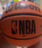 Wilson威爾勝NBA DRV系列橡膠耐磨籃球室外訓練用球?qū)W生成人籃球7號球 曬單實拍圖