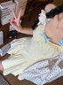 夏蓓朵多巴胺黃色吊帶連衣裙女甜美小個(gè)子度假風(fēng)波點(diǎn)花苞裙收腰蓬蓬裙夏 連衣裙 M 45/55kg 曬單實(shí)拍圖