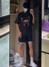 鉑吶苓大頭圍帽子男士潮流棒球帽男純色情侶韓彎檐顯臉小鴨舌帽男帽子女 純色鴨舌帽【黑】 XL 頭圍60-65 曬單實(shí)拍圖