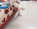 凡獵女童褲子秋裝2025新款洋氣兒童休閑褲外穿長褲寶寶百搭直筒褲春秋 米白色 100 曬單實拍圖