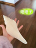 長香螺 天然海螺貝殼大響螺角螺號角螺吹號海螺家居裝飾收藏擺件 長香螺母螺23-24CM 曬單實拍圖