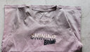 嬌鼎【商場(chǎng)同款】夏季新品短袖刺繡T恤女粉色字母上衣CJEJ205 顯白粉色 XL 曬單實(shí)拍圖