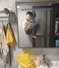 武楠衛衣男連帽2025秋冬新款加絨加厚美式重磅簡(jiǎn)約純色外套男裝帽衫潮 白灰色 2XL 曬單實(shí)拍圖