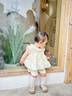 優(yōu)奇女寶寶短袖短褲2026新款夏季薄款嬰兒洋氣可愛(ài)小套裝女童一歲衣服 夏日小花套裝 80 曬單實(shí)拍圖