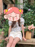 Jret法式甜美短袖女夏季小個(gè)子泡泡袖別致時(shí)尚小碎花短款上衣 圖片色 M 【標(biāo)準(zhǔn)碼建議100-110斤】 曬單實(shí)拍圖