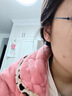 芯奢迷你純S999足銀糖粉色耳釘女士精致養(yǎng)耳洞耳環(huán)耳飾甜蜜小清新耳飾 粉色耳釘【一對】 曬單實(shí)拍圖