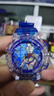 手表兒童版奧特曼男卡通小學(xué)生6愛(ài)莎女電子幼兒小孩3發(fā)光玩具批發(fā) 【閃燈七彩之光】藍色賽羅 曬單實(shí)拍圖
