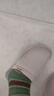 回力日系柔軟情侶棉拖秋冬家居室內保暖棉鞋女款HL0006粉色40-41碼 曬單實(shí)拍圖