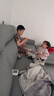 3件套兒童短袖T恤冰絲透氣短褲男童休閑長(zhǎng)褲夏天空調(diào)服家居服套裝 迷彩 3件套 120cm 【歐碼偏大】 曬單實(shí)拍圖