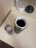 明鹿一鍵開蓋德國高端保溫杯送男友茶杯車載大容量泡茶水杯七夕禮物 黑色-陶瓷內(nèi)膽-禮盒 400-500ml 曬單實拍圖