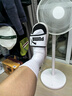 NEW BALANCE NB 男款女款休閑透氣百搭白色高筒組合裝logo襪LASM2904 白色2雙 L(男款26-28cm) 曬單實(shí)拍圖