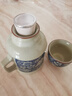 韻化汝窯青花悶茶壺可養(yǎng)復(fù)古馬克杯大容量冷水壺帶蓋陶瓷防燙暖水壺杯 繁花水壺+單杯 450ml 曬單實(shí)拍圖