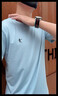 喬丹冰絲短袖t恤男士2025夏季新款休閑透氣半袖寬松跑步運動(dòng)速干上衣T 靜水藍 XL 曬單實(shí)拍圖