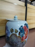 君翔 景德鎮(zhèn)手繪陶瓷米缸油缸水缸30斤50斤裝健康 帶蓋防潮防蟲儲物罐 50斤手繪牡丹 曬單實拍圖