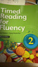 美國原版進(jìn)口Timed Reading for Fluency流利閱讀計時(shí)訓練 寒暑假短期專(zhuān)項閱讀理解小學(xué)高年級初高中英文課外短文 全套1-4級別 曬單實(shí)拍圖