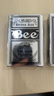 Bee蜜蜂撲克牌塑料PVC材質窄版橋牌卡牌類桌游一付裝藍色PLC-314 曬單實拍圖