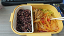 THREE HENG雙層輕便飯盒微波爐加熱食品級(jí)PP便當(dāng)盒上班族分格塑料飯盒分隔 雙層PP飯盒微波爐-白色 2層 1000ml 曬單實(shí)拍圖