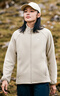 拓路者（Pioneer Camp）抓絨衣女400g搖粒絨外套秋冬立領(lǐng)上衣戶外保暖內(nèi)膽 淺杏 L  曬單實(shí)拍圖