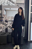 回力褲子女春秋季2025新款爆款直筒褲高腰顯瘦運(yùn)動褲小個子寬松休閑褲 曬單實拍圖