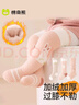棉奇熊嬰兒長(cháng)筒襪秋冬加絨加厚過(guò)膝襪寶寶防滑隔涼保暖冬季新生兒長(cháng)襪子 B2050【加厚水貂絨】 3雙 0-6月 -S碼-建議腳長(cháng)7-9CM 曬單實(shí)拍圖