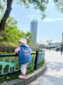ASK JUNIOR男童馬甲秋裝小童卡通字母印花兒童馬甲外套 藍色 100 曬單實拍圖