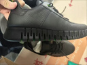 愛(ài)步丁撤柜男鞋老爹鞋徒步厚底百搭牛皮休閑運動(dòng)鞋 黑色525274 40 曬單實(shí)拍圖