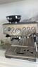 鉑富（Breville）BES870 半自動(dòng)咖啡機 家用意式 研磨奶泡一體式 可拆卸豆倉 16檔研磨 鍛光銀  曬單實(shí)拍圖