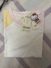 davebellHello Kitty聯(lián)名戴維貝拉女童T恤兒童上衣嬰兒寶寶童裝春秋裝DBM19594米白130cm 曬單實(shí)拍圖
