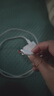 小米6A數(shù)據(jù)線 原裝USB-C數(shù)據(jù)線100cm  白色適配USB-C接口手機游戲機充電 適用于xiaomi紅米redmi華為 白色 曬單實拍圖