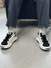BFGN品牌貝殼頭男鞋2026春季新款休閑運動(dòng)鞋子男內增高小白鞋男老爹鞋 白黑色【皮面】-增高款 41 皮鞋碼 曬單實(shí)拍圖