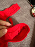 貝瑞加（Babyprints）嬰兒禮盒連體衣胎帽套裝新生兒禮物大紅色純棉衣服自用 59 曬單實(shí)拍圖