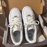 NIKE 耐克男女空軍一號休閑板鞋AIR FORCE 1內嵌氣墊緩震運動(dòng)鞋大童 曬單實(shí)拍圖