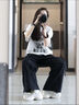 ZHR老爹鞋女緩震透氣運(yùn)動(dòng)女鞋厚底內(nèi)增高顯瘦休閑鞋子女 QT13米色37 曬單實(shí)拍圖