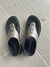 老人頭（LAORENTOU）人字拖鞋男時尚簡約鞋拖兩用涼拖鞋戶外沙灘涼鞋 LT11107 灰 42  曬單實拍圖