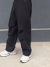 探路者（TOREAD）速干軟殼褲子戶(hù)外彈力吸汗工裝褲透氣傘兵褲長(cháng)褲女2025年春夏新款 男款-TAMMBN81776-黑色 XL 曬單實(shí)拍圖
