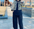 俞兆林中老年女裝媽媽裝夏裝2024新款中式T恤衫中年女裝上衣服雪紡套裝Z 黑色套裝 2XL (推薦105-120斤) 曬單實拍圖