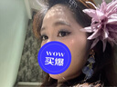 邦帛世比基尼泳衣三件套長裙時尚扎染性感修身鋼托聚攏溫泉泳衣專業(yè) 比基尼三件套【紫】 曬單實拍圖