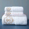 康號800克A類(lèi)五星酒店純棉加厚大浴巾80x160長(cháng)絨棉成人男女款全棉浴巾 歐申白色浴巾1條+180克毛巾2條 曬單實(shí)拍圖