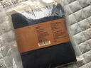 無印良品MUJI 女式 棉厚款 圓領(lǐng) 長袖T恤 打底衫  FCD77C3A 紫色 M(160/84A) 曬單實(shí)拍圖