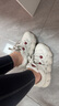 卡帕（Kappa）官方背靠背增高板鞋女秋季新款復古運動(dòng)面包鞋子女 麥芽米粽 36 曬單實(shí)拍圖