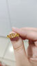 中國黃金皇冠黃金戒指女士求婚鉆戒七夕情人節(jié)禮物送女友生日老婆結婚紀念 夢幻皇冠-足金鉆石戒指 京快達 曬單實拍圖