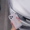 巴蒂尼 可愛(ài)海綿寶寶適用iphone16promax手機(jī)殼卡通新款蘋(píng)果15Pro硅膠磨砂14金屬支架13彩繪12全包防摔 白色【海綿寶寶】磨砂彩銀*金屬支架 iPhone 13 曬單實(shí)拍圖