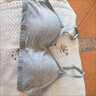 允橘內(nèi)衣女文胸胸罩運(yùn)動(dòng)美背內(nèi)衣學(xué)生小胸聚攏無鋼圈細(xì)肩帶少女小背心 純色內(nèi)衣2條【白+灰】 均碼 建議70-135斤 曬單實(shí)拍圖