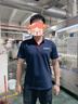 藤原印 高端工作服定制t恤短袖polo訂制翻領(lǐng)文化衫印logo企業(yè)衣服裝刺繡 白色 2XL 曬單實(shí)拍圖