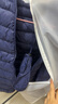 GENIOLAMODE羽絨服男冬季潮牌輕薄連帽90白鴨絨便攜保暖保暖外套 藏青 L 曬單實(shí)拍圖
